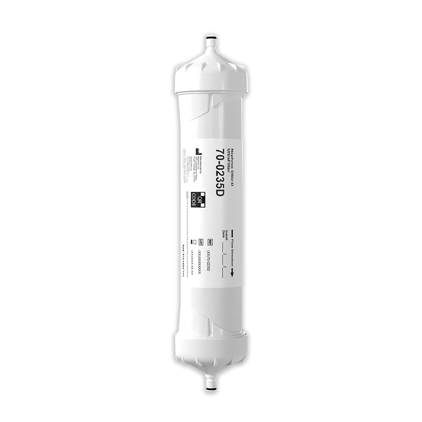 NEPHROS DSU-D FILTER IS INTENDED TO BE USED TO FILTER WATER OR BICARBONATE CONCENTRATE USED IN HEMODIALYSIS DEVICES. IT ASSISTS IN PROVIDING HEMODIALYSIS QUALITY WATER OR BICARBONATE CONCENTRATE. THE DEVICE IS NOT A COMPLETE WATER TREATMENT SYSTEM.