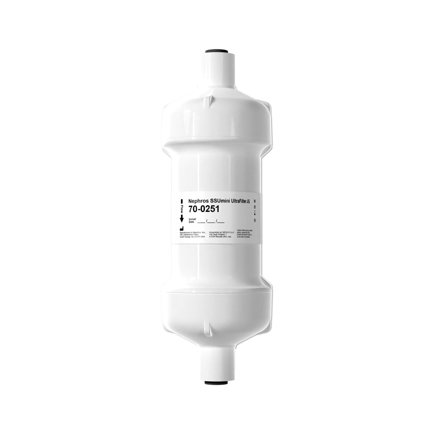 NEPHROS SSUMINI IS INTENDED TO BE USED TO FILTER WATER OR BICARBONATE CONCENTRATE USED IN HEMODIALYSIS DEVICES. IT ASSISTS IN PROVIDING HEMODIALYSIS QUALITY WATER OR BICARBONATE CONCENTRATE. THE DEVICE IS NOT A COMPLETE WATER TREATMENT SYSTEM.
