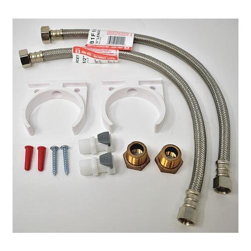 Nephros Installation kit for DSU-H or SSU-H in-line installations at ice machines; includes all items necessary for installation. Quantities of 400 or more require freight shipping and custom quoting