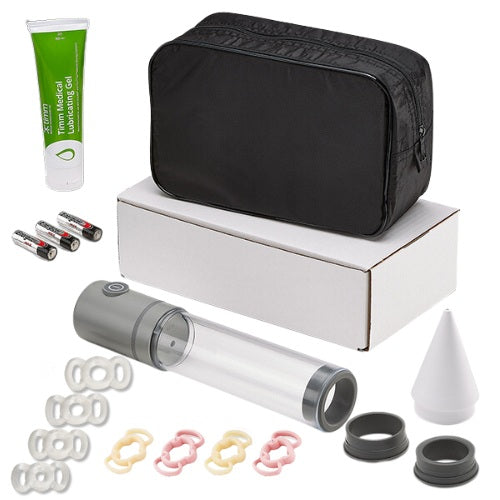 Pos-T-Vac, BOS 2000-3 twist, Complete Automatic System, Vacuum Erection Device, includes; Automatic pump head, standard cylinder, loading cone, 8 tension rings, 3 bushings, 5oz lubricant, carry case, 3 AAA batteries