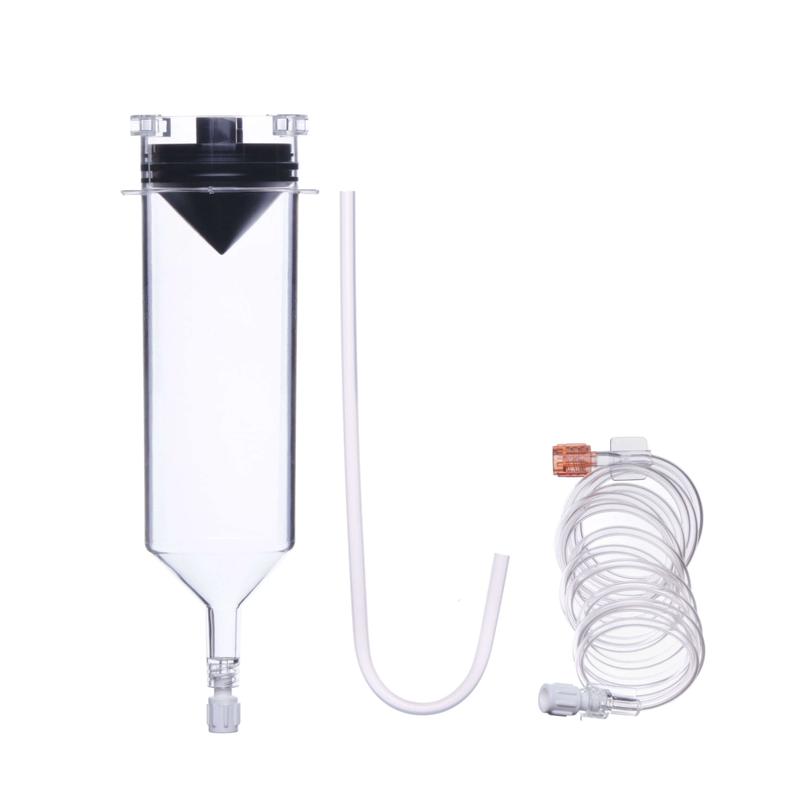 CHS USA 200ml Front Load Syringe Kit, 60in Coiled Tubing, Fill Straw, Compatible with Medrad EnVision CT Injector, UOM CA/50, COO - Canada