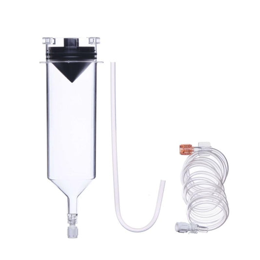 CHS USA 200ml Front Load Syringe Kit, 60in Coiled Tubing, Fill Straw, Compatible with Medrad EnVision CT Injector, UOM CA/50, COO - Canada