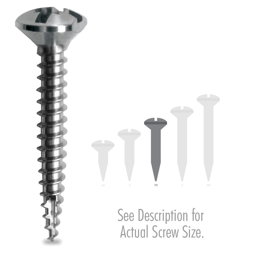 Truscrew Bone Screw 3mm 1.2x7.5