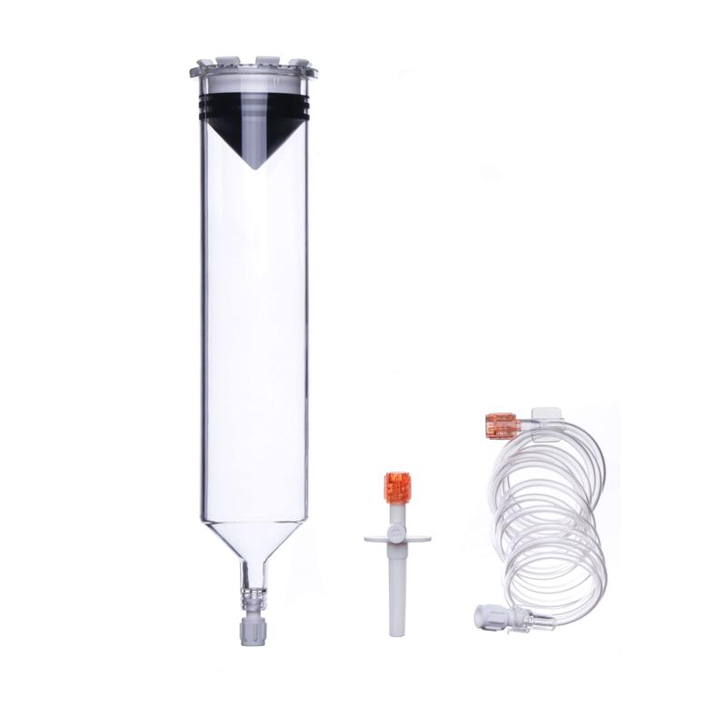 CHS USA 200ml Syringe Kit, 60in Coiled Tubing, Fill Spike, Compatible with Bracco Empower CTA Injector, UOM CA/50, COO Canada