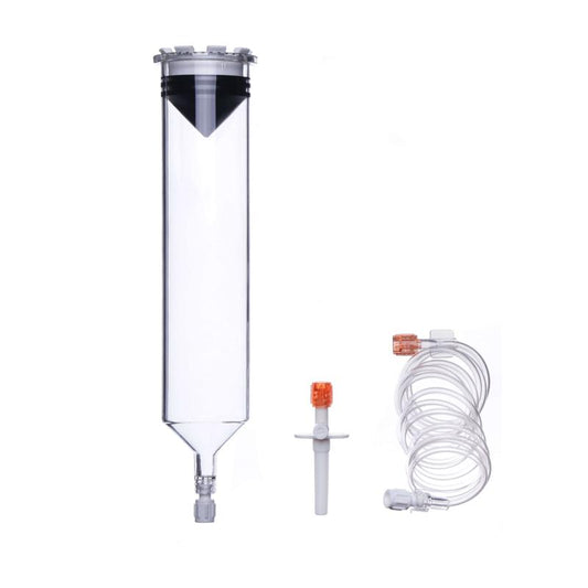 CHS USA 200ml Syringe Kit, 60in Coiled Tubing, Fill Spike, Compatible with Bracco Empower CTA Injector, UOM CA/50, COO Canada