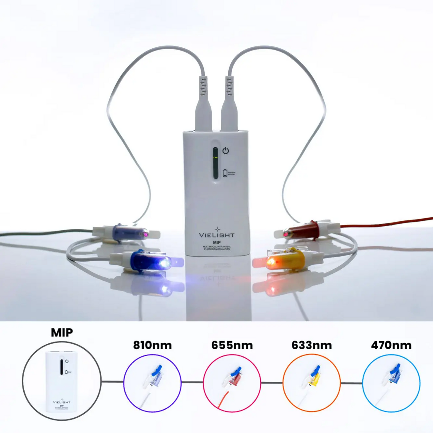 Vielight Intranasal Blue, Red, Red Laser + NIR, 1 Unit