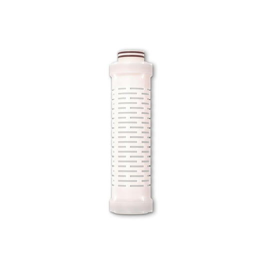HYDRAGUARD 20" ULTRAFILTER, AN IN-LINE FILTER WITH 222 O-RING CONNECTION, IS CAPABLE OF RETAINING BACTERIA, VIRUSES, AND ENDOTOXINS FOR 180 DAYS AND IS IDEAL FOR WOUND CLEANSING, SURGICAL HANDWASHING, AND MEDICAL EQUIPMENT CLEANING.