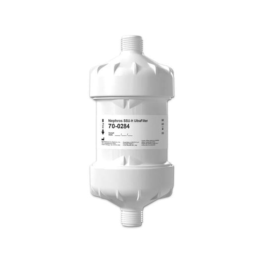 70-0284-IS - Nephros SSU-H Filter, 10 Packs/Case  (Threaded (4-pk), typically for sinks or showers - Ea multi-pack provides 4 ultrafilters for protection against bacteria, viruses, and endotoxins at a single point of use. Ea filter has a 3-mo svc life.