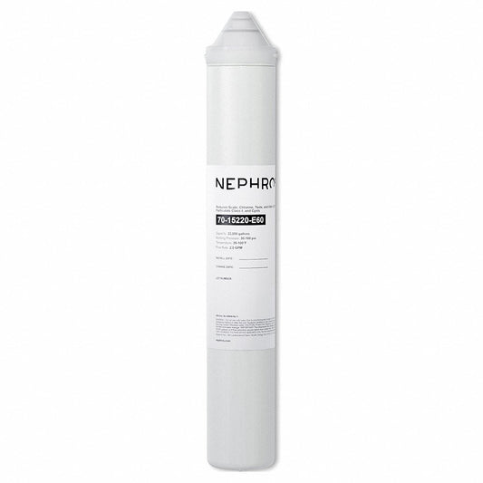 NEPHROS 15-SERIES FILTERS ARE IDEAL FOR REDUCING SCALE, CHLORINE, TASTE, ODORS, CYSTS, AND PARTICULATES. THIS MODEL TYPE CREATES HIGH-QUALITY WATER FOR BEVERAGE OR FOOD APPLICATIONS AND ICE MACHINES WHILE OPTIMIZING EQUIPMENT PERFORMANCE.