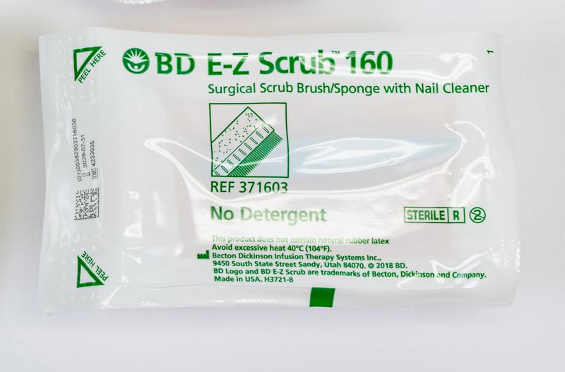 LSL VA ONLY, SURGICAL SCRUB BRUSH, DRY, 240 EA/CA