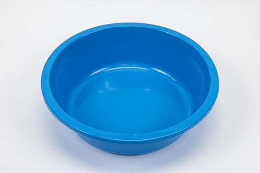 WASH BASIN, REUSEABLE, BLUE  30 EA/CA