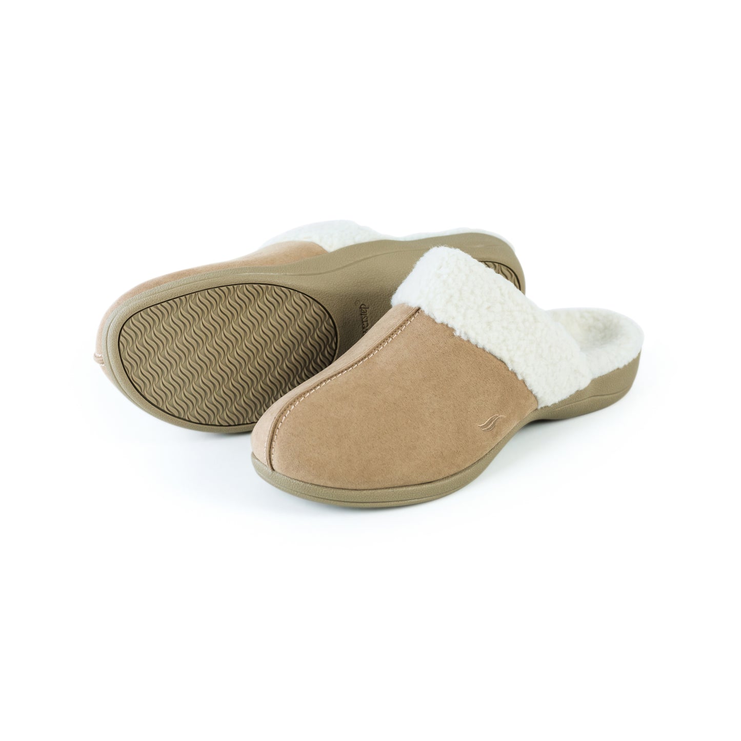 PowerStep Clog Slippers, Women's, Brown, 9