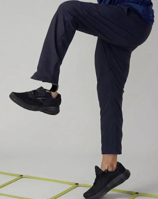 Aurushi Men's Kintsugi Jogger, Navy, XX-Large, Adaptive Performance Pant, Woven, 89% Nylon/11% Elastane, Single Unit (1 EA), Made in Vietnam