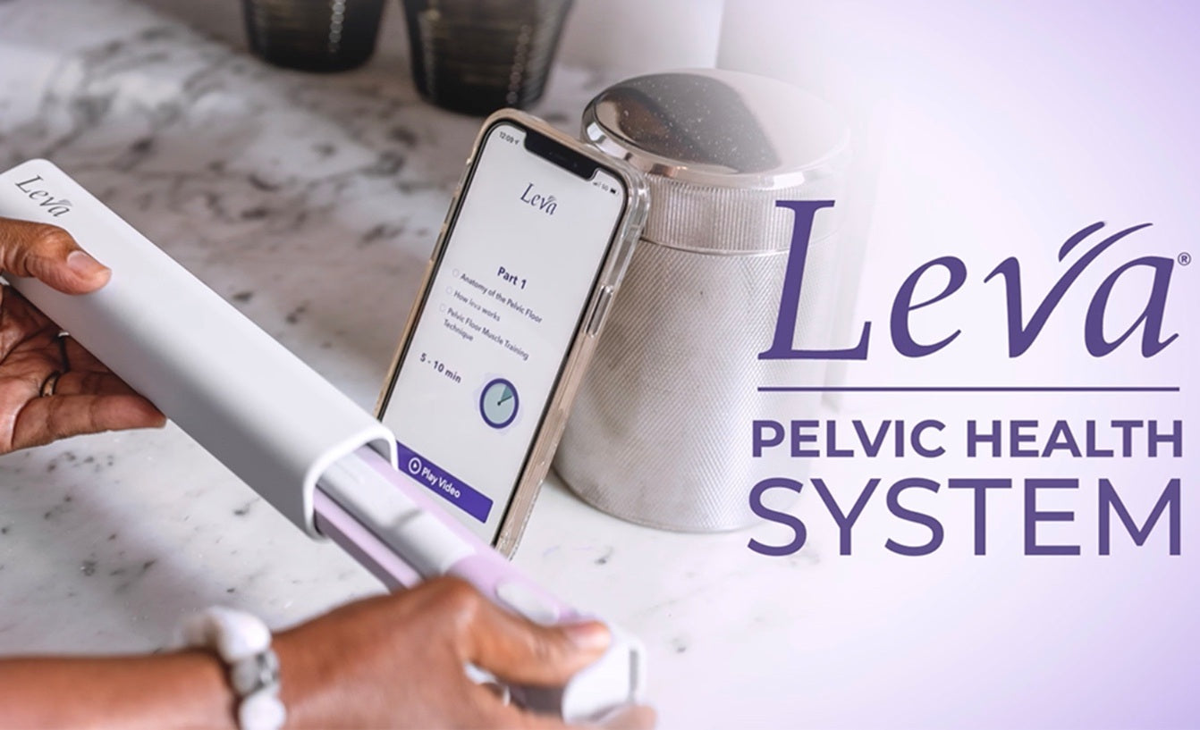 Axena Health- The Leva Pelvic Health System is an FDA-cleared, prescription-only device that offers a non-invasive, non-pharmacologic first-line treatment for female urinary incontinence. Combining motion-based sensors in a flexible intra-vaginal device w