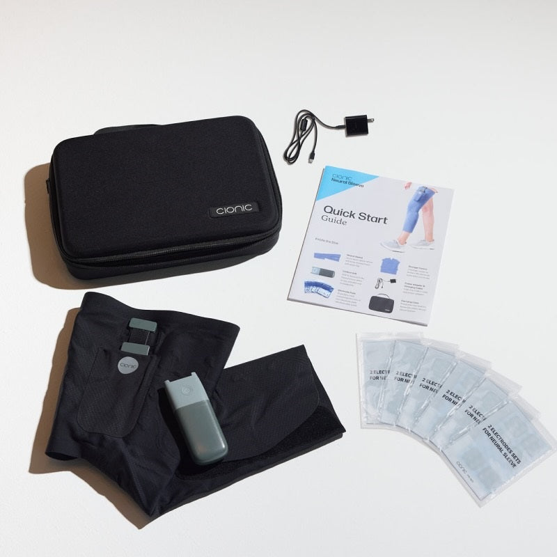 Cionic Neural Sleeve System, Size S2 Left, Graphite  - Conversion to Purchase after 45 Day Rental
