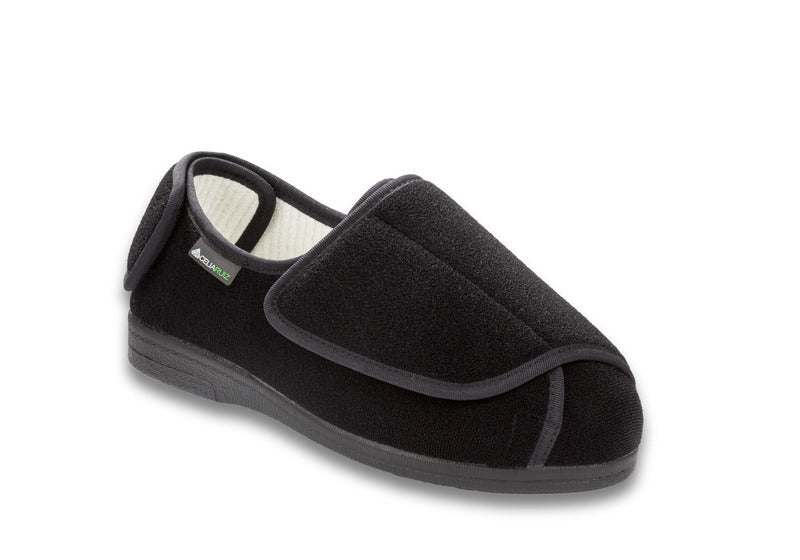 Celia Ruiz, Franky T Diabetic Shoes, Black, Size W 11 M 10