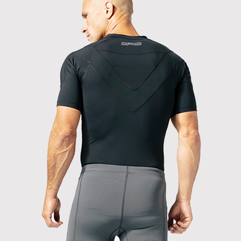 DFND RX RECOVERY ZIP SS SHIRT-1 PIECE.SIZE SM. MADE IN USA / BERRY COMPLIANT