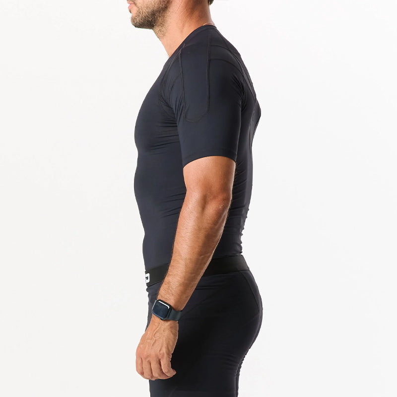 DFND AX/RX SS COMPRESSION SHIRT-1 PIECE.SIZE MD. MADE IN USA / BERRY COMPLIANT