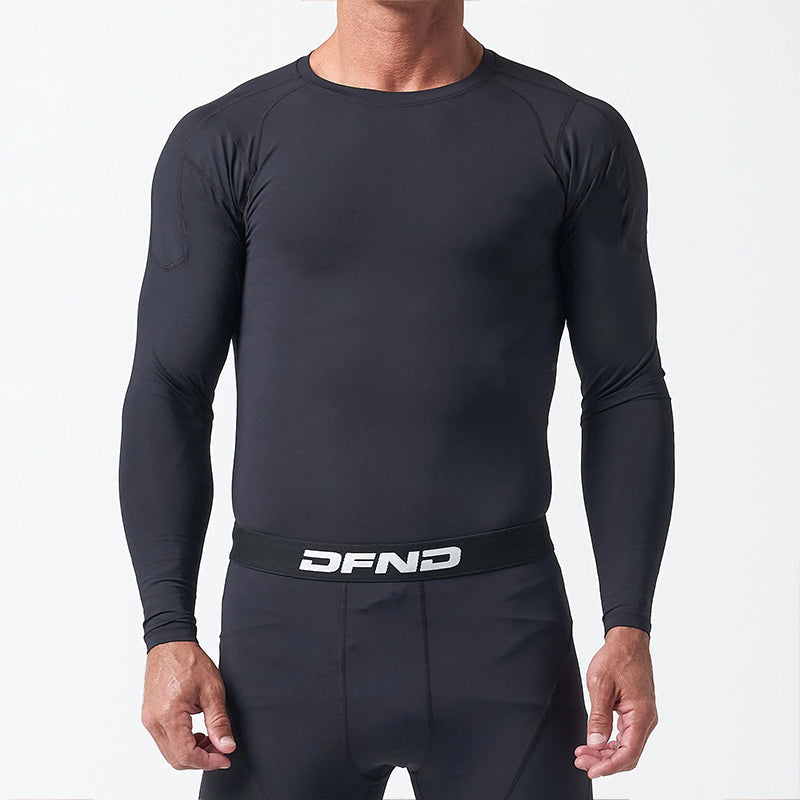 DFND AX/RX LS COMPRESSION SHIRT-1 PIECE.SIZE LG.MADE IN USA / BERRY COMPLIANT