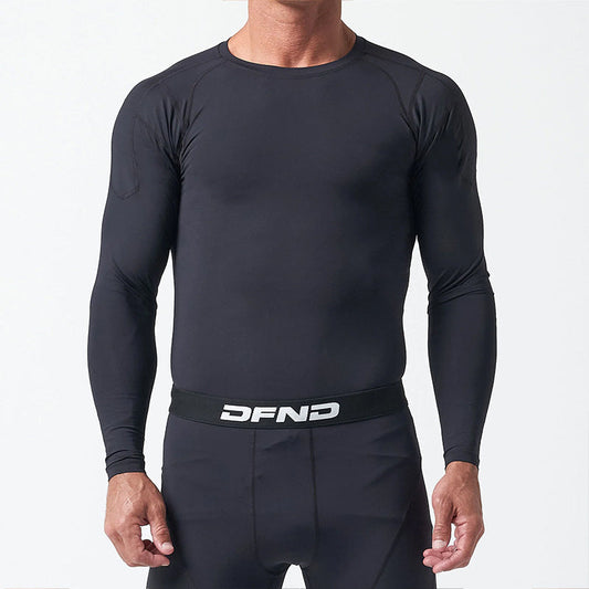 DFND AX/RX LS COMPRESSION SHIRT-1 PIECE.SIZE LG.MADE IN USA / BERRY COMPLIANT