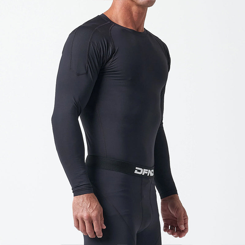 DFND AX/RX LS COMPRESSION SHIRT-1 PIECE.SIZE MD.MADE IN USA / BERRY COMPLIANT