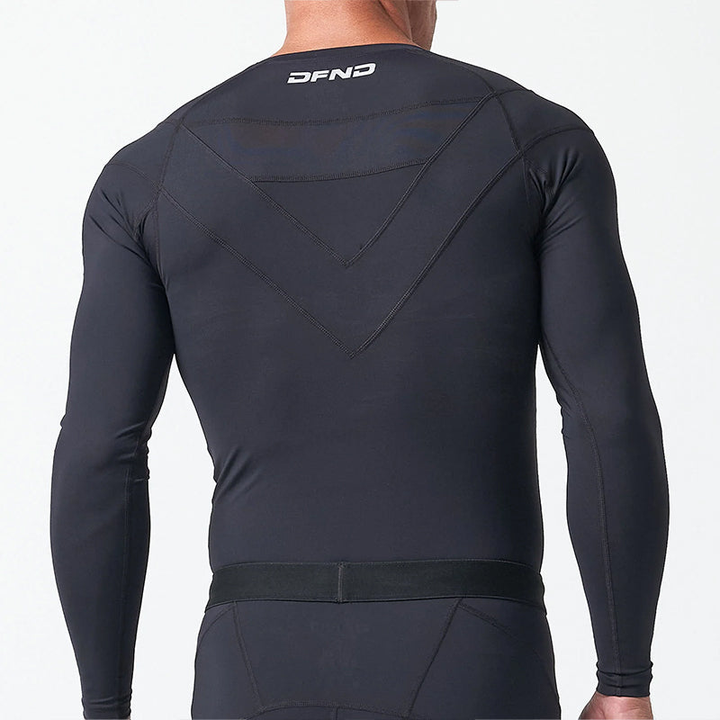 DFND AX/RX LS COMPRESSION SHIRT-1 PIECE.SIZE SM.MADE IN USA / BERRY COMPLIANT