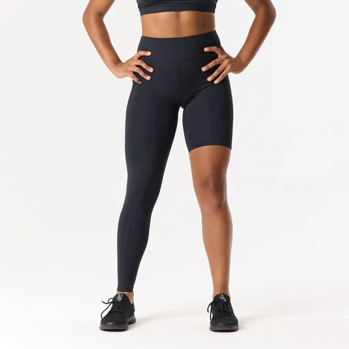 DFND WOMENS AX SIGNLE RIGHT LEG COMPRESSION TIGHT-1 PIECE. SIZE XS. MADE IN USA / BERRY COMPLIANT