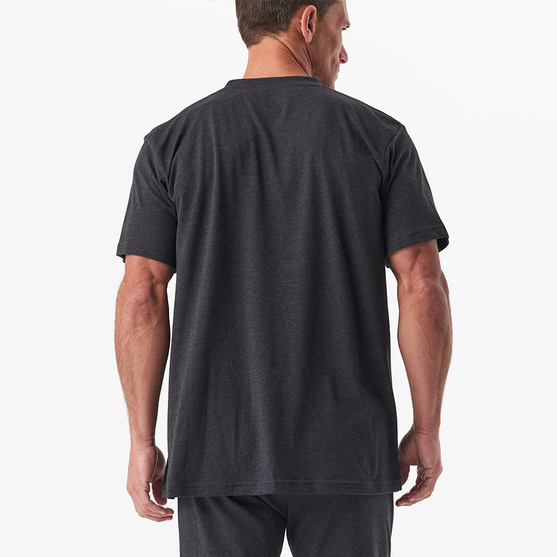 DFND SS MENS IR V NECK SLEEPWEAR SHIRT-1 PIECE-SIZE XL. HBK. MADE IN USA/ BERRY COMPLIANT