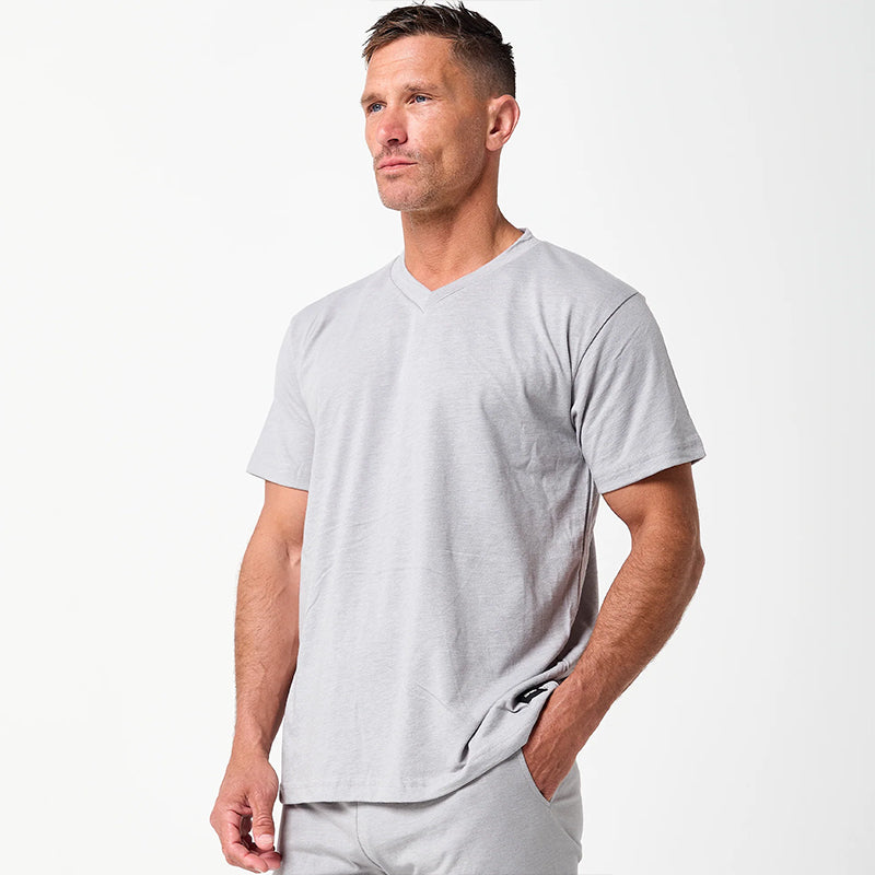 DFND SS MENS IR V NECK SLEEPWEAR SHIRT-1 PIECE-SIZE XXXL.HGY. MADE IN USA/ BERRY COMPLIANT