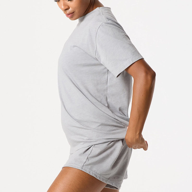 DFND SS WOMENS IR V NECK SLEEPWEAR SHIRT-1 PIECE-SIZE-MD.HGY. MADE IN USA / BERRY COMPLIANT