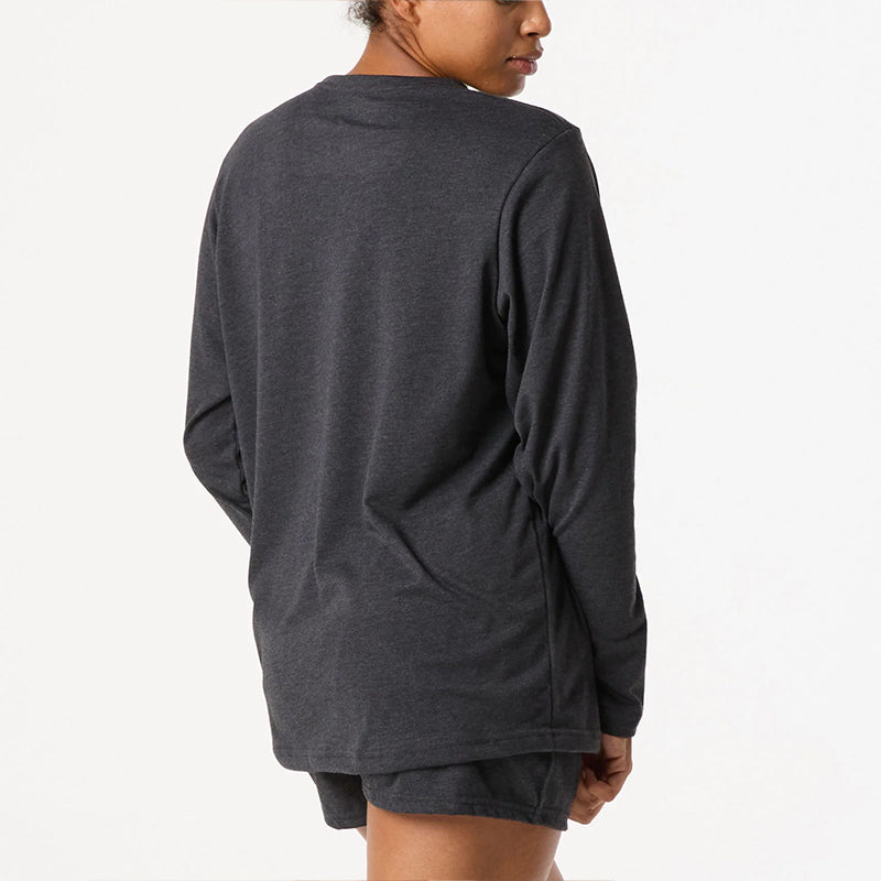 DFND LS WOMENS IR V NECK SLEEPWEAR SHIRT-1 PIECE-SIZE XL. HBK. MADE IN USA / VBERRY COMPLIANT
