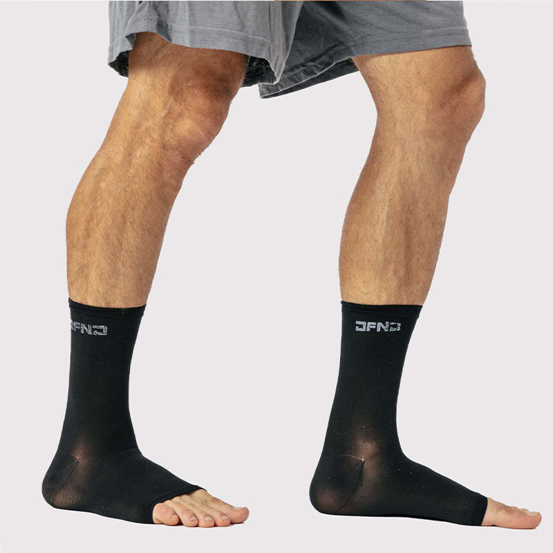 AX COMPRESSION ANKLE SLEEVES-PAIR-MD-USA