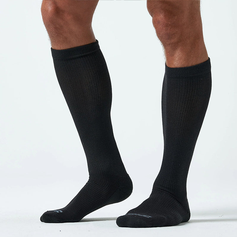 AX OTC ALL DAY COMPRESSION SOCKS (15-20 mmHg)-PAIR-SIZE LG-USA