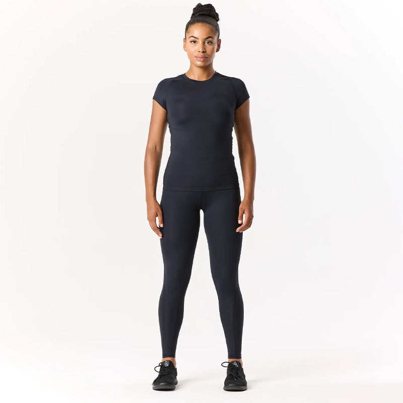 WOMENS DFND AX/RX SS COMPRESSION SHIRT-1 PIECE.SIZE XL. MADE IN USA / BERRY COMPLIANT
