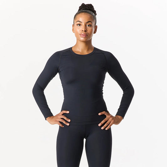 WOMENS DFND AX/RX LS COMPRESSION SHIRT-1 PIECE.SIZE L.MADE IN USA / BERRY COMPLIANT