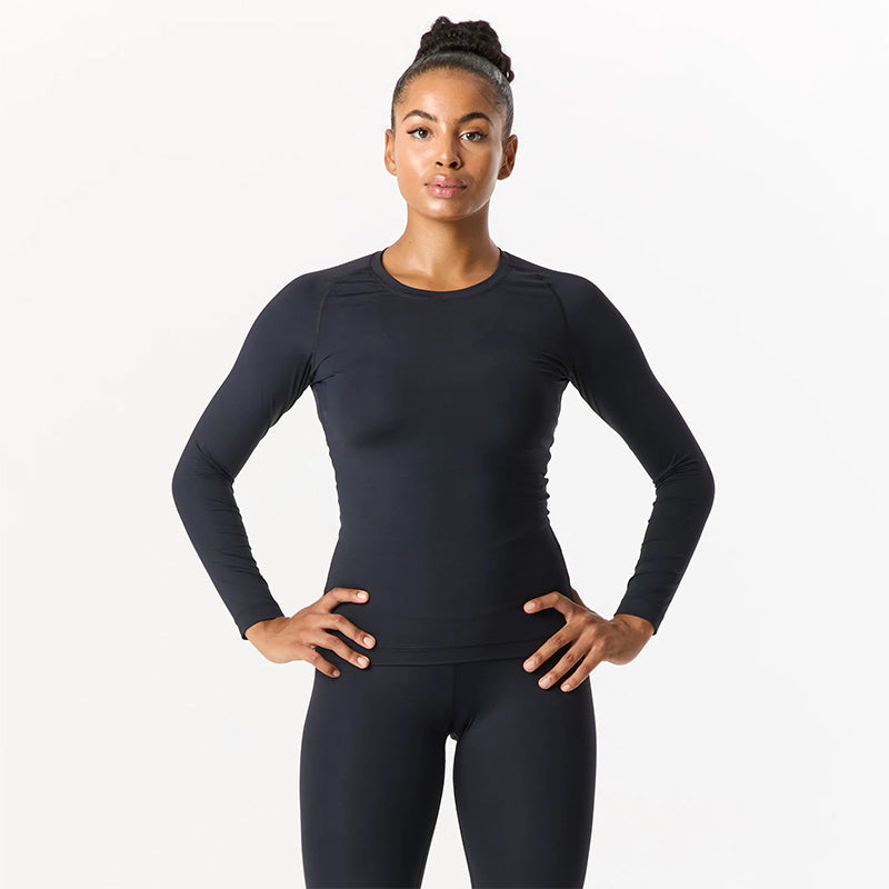 WOMENS DFND AX/RX LS COMPRESSION SHIRT-1 PIECE.SIZE XS.MADE IN USA / BERRY COMPLIANT