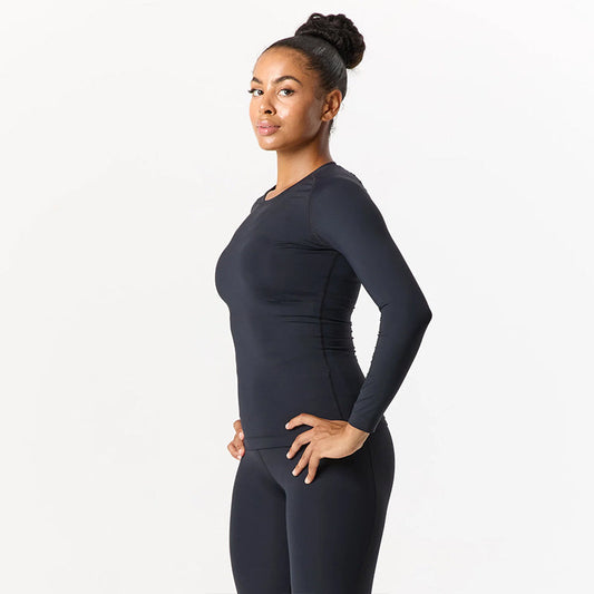 WOMENS DFND AX/RX LS COMPRESSION SHIRT-1 PIECE.SIZE MD.MADE IN USA / BERRY COMPLIANT