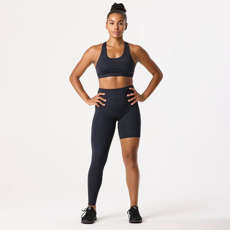 DFND WOMENS AX SIGNLE RIGHT LEG COMPRESSION TIGHT-1 PIECE. SIZE LG. MADE IN USA / BERRY COMPLIANT