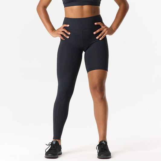 DFND WOMENS AX SIGNLE RIGHT LEG COMPRESSION TIGHT-1 PIECE. SIZE MD. MADE IN USA / BERRY COMPLIANT