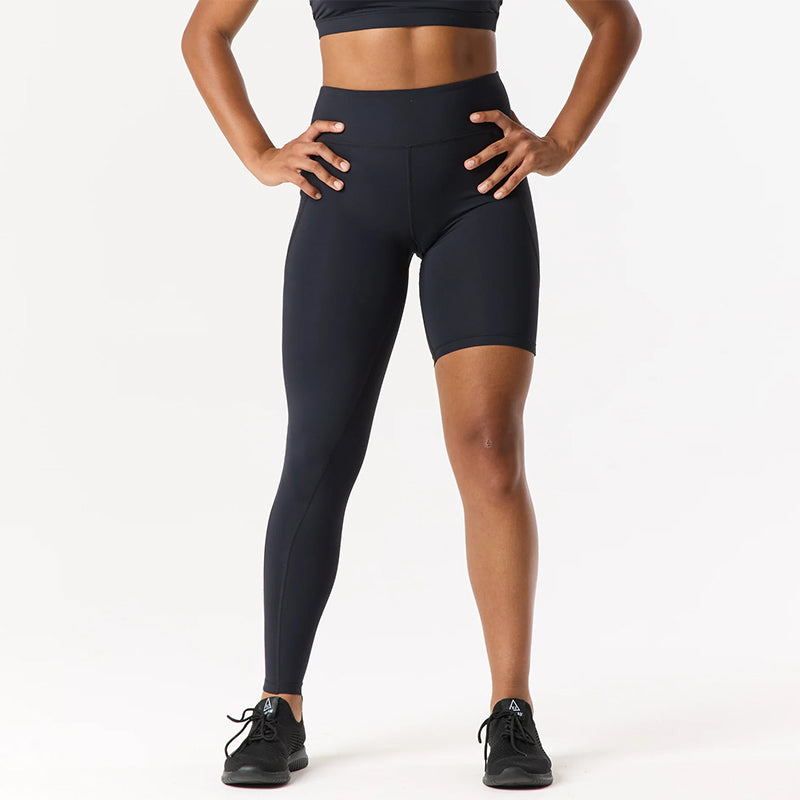 DFND WOMENS AX SIGNLE LEFT LEG COMPRESSION TIGHT-1 PIECE. SIZE MD. MADE IN USA / BERRY COMPLIANT