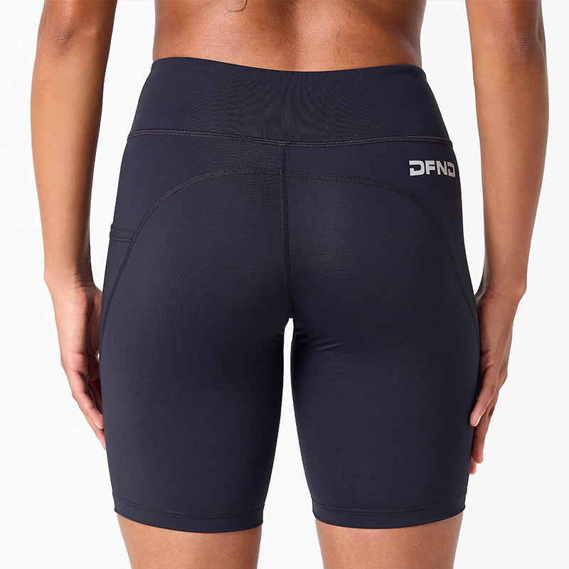 DFND WOMENS AX COMPRESSION SHORT-1 PIECE. SIZE XL.  MADE IN USA / BERRY COMPLIANT