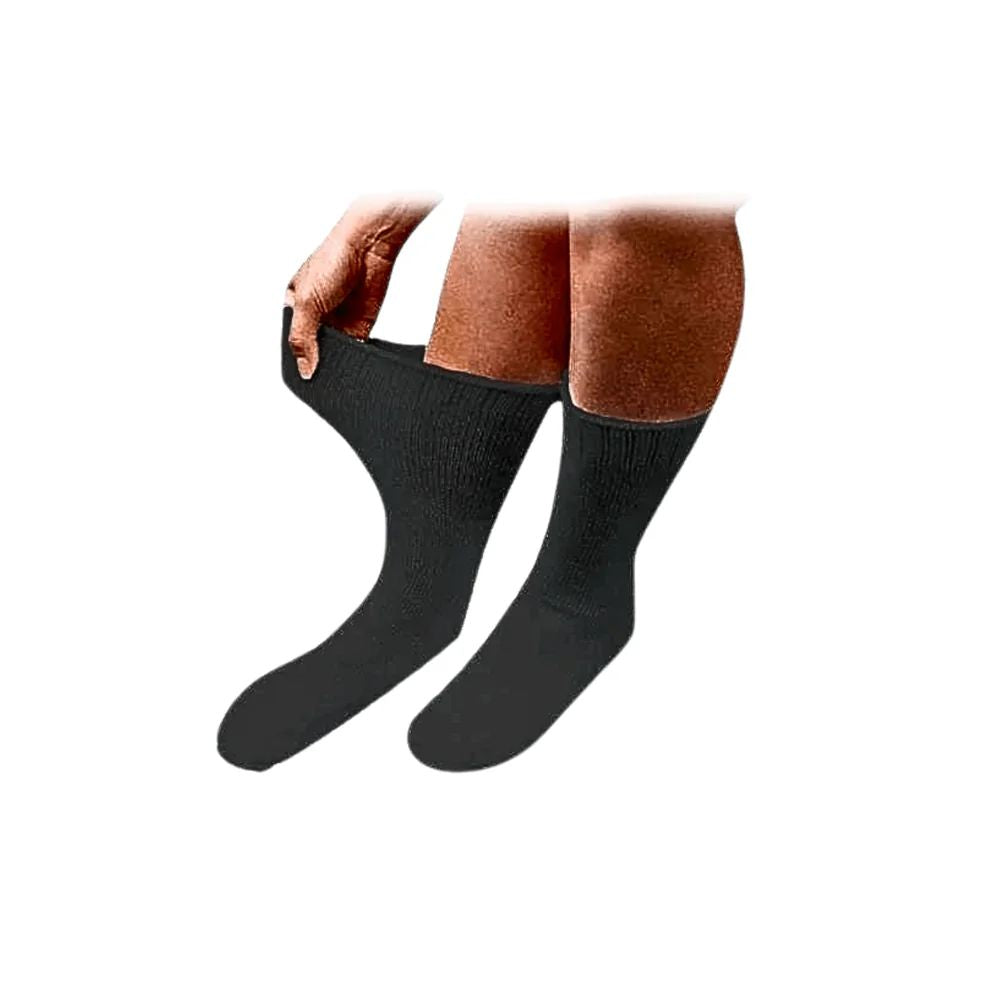 Medicool DIASOX PLUS DIABETIC COMFORT SOCKS BLACK - EXTRA LARGE, Pair