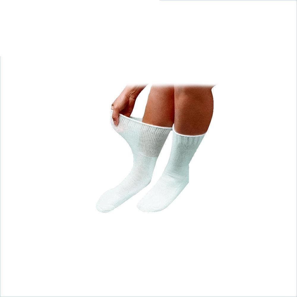 Medicool DIASOX PLUS DIABETIC COMFORT SOCKS WHITE - SMALL, Pair