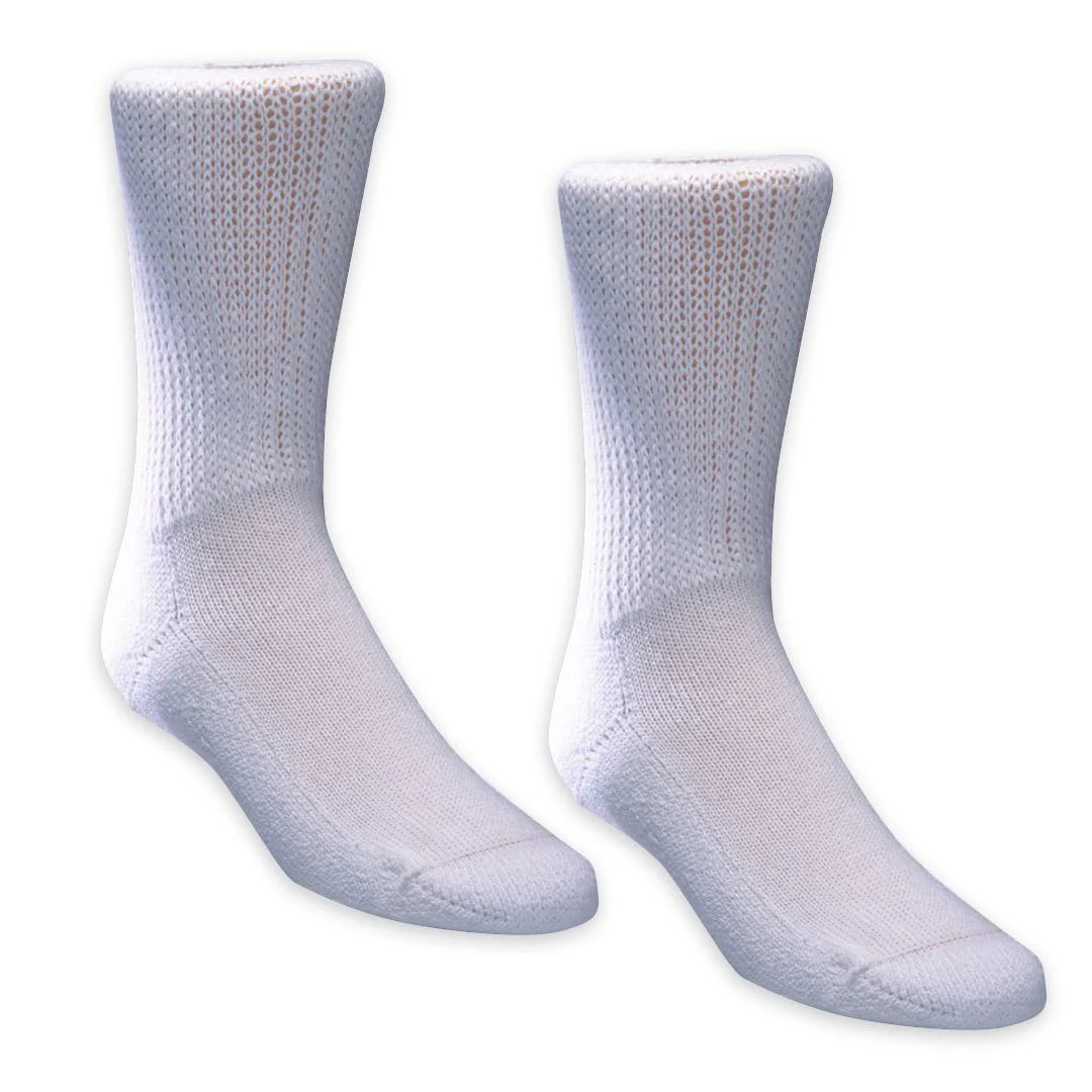 Medicool DIASOX DIABETIC COMFORT SOCKS WHITE - EXTRA EXTRA LARGE, Pair