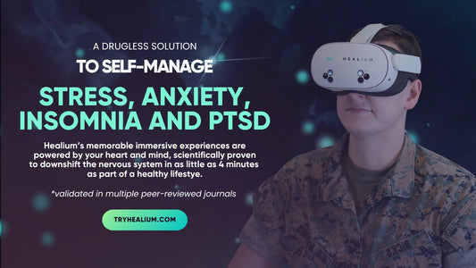 Healium for Veterans Bio-Interactive Digital Health Platform – VR Wellness Software with Real-Time Biofeedback and Neurofeedback for Stress Management