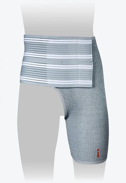 Incrediwear Hip Brace, Grey, Left, Size Small (1 EA) -D