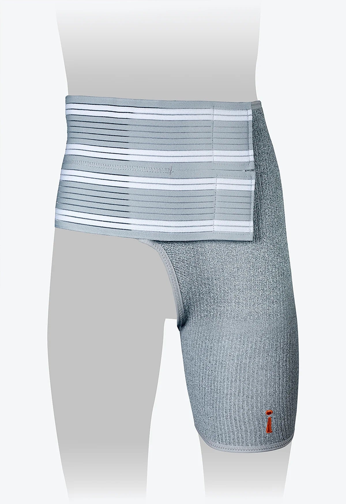 Incrediwear Hip Brace, Grey, Left, Size Large (1 EA)