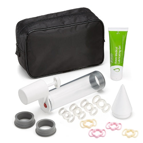 Pos-T-Vac, MVP700 twist Complete Manual System, Vacuum Erection Device, includes; Manual pump head, standard cylinder, loading cone, 8 tension rings, 3 bushings, 5oz lubricant, carry case