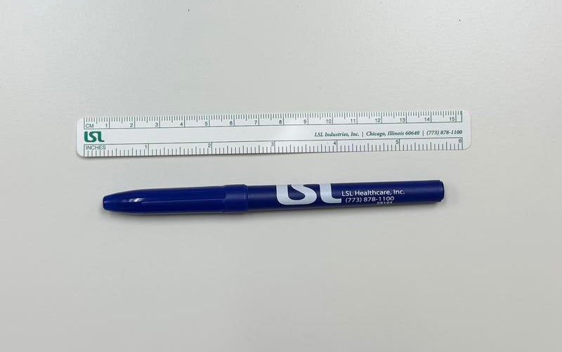 LSL SKIN MARKER, STANDARD TIP, RULER, STERILE, 50 EA/CA