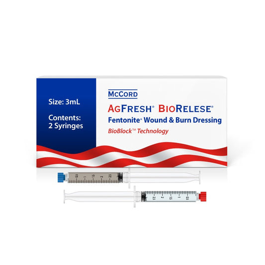 McCord AgFresh-BioRelese with Fentonite 6mL. 1/EA